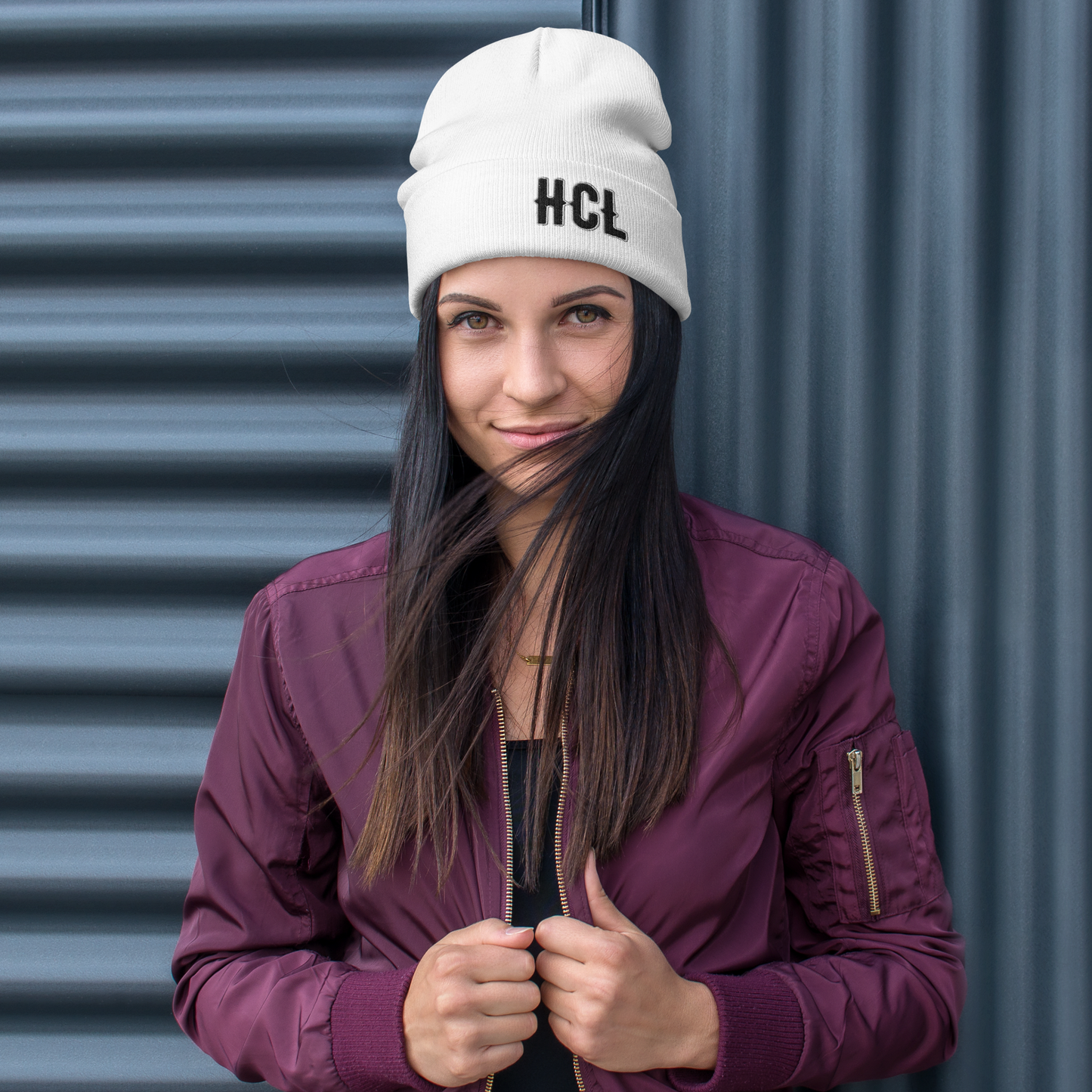 Embroidered Beanie